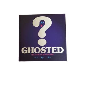 NWT ghosted the game of boo dunnit mystery board game 10 and up